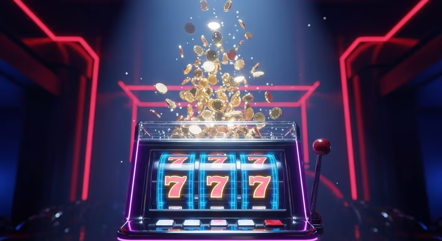 Casino gaming tips illustration with strategy guides and winning advice